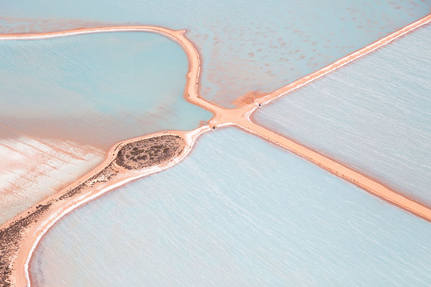  nearly vomited taking these aerial photos salt ponds 