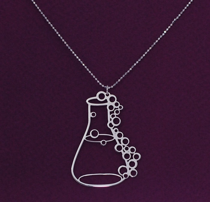 Delftia jewelry - biżuteria dla naukowców. Delftia jewelry - jewelry for scientists.
