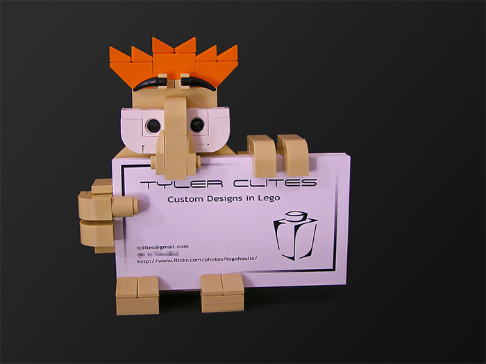 Lego Business Card Holder