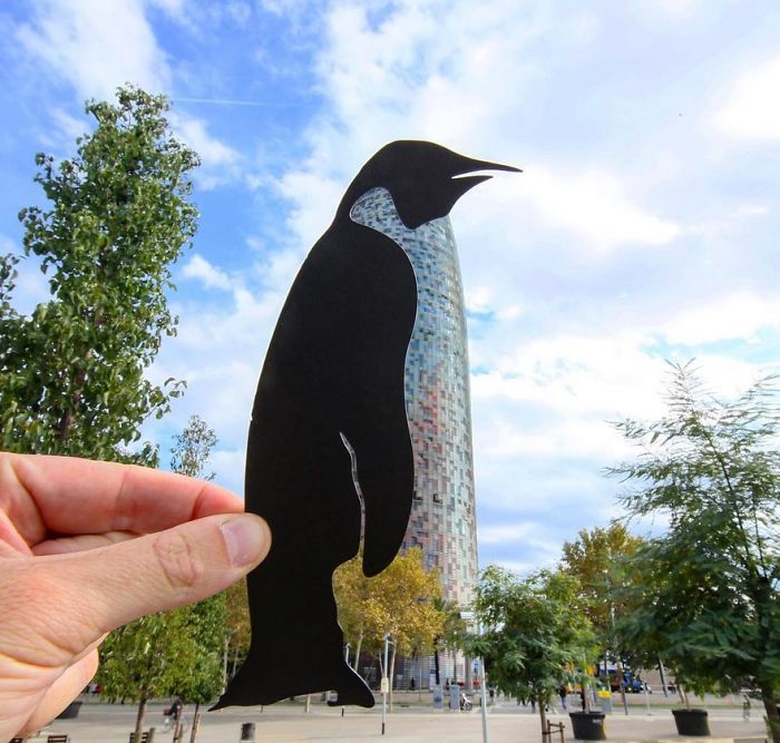  using paper cutouts turn famous landmarks into art 