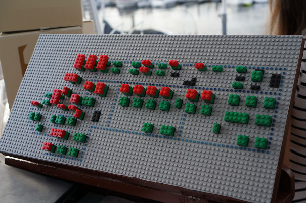 Danish Restaurant Keeps Track Of Occupied Tables Using Lego