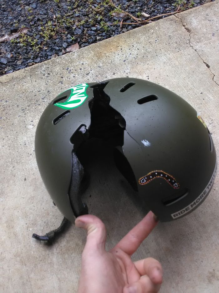 Daily Reminder To Wear A Helmet On The Snow