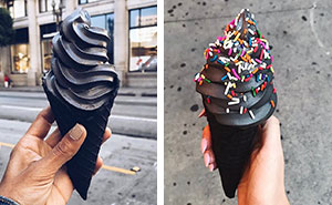 Finally, Black Ice-Cream Is A Thing And It Will Match Your Dark Soul