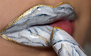 Marble Lips Are The Newest Makeup Trend Going Viral On Instagram