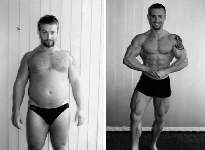El increíble antes y después de personas que decidieron bajar de peso