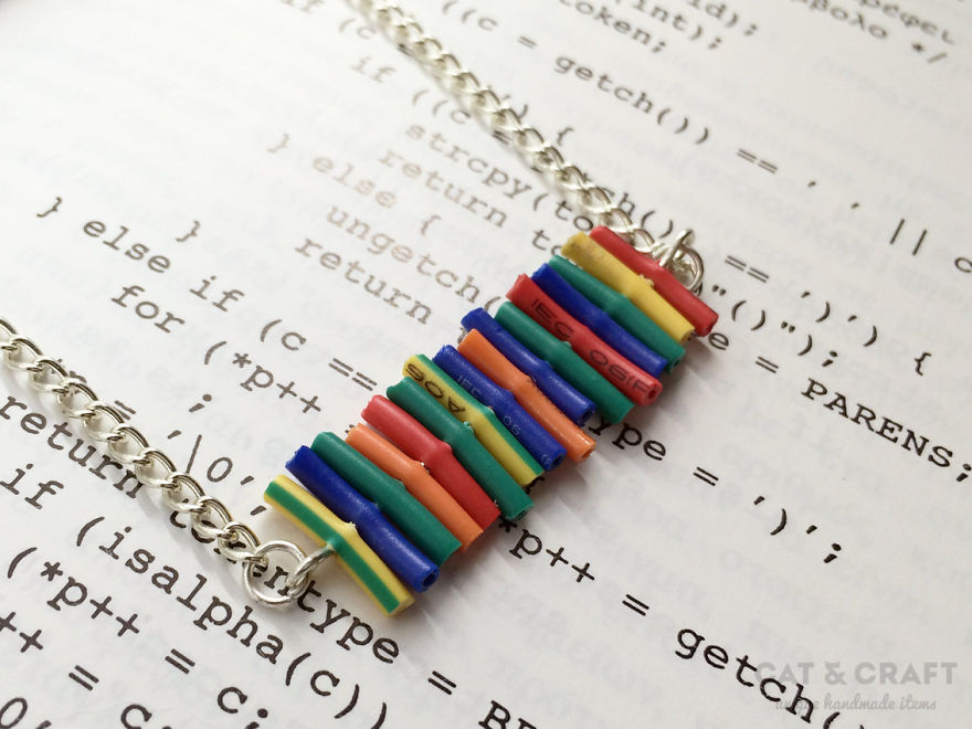 I Make Unique Geeky Jewelry Out Of Recycled Computers (10 Pics)