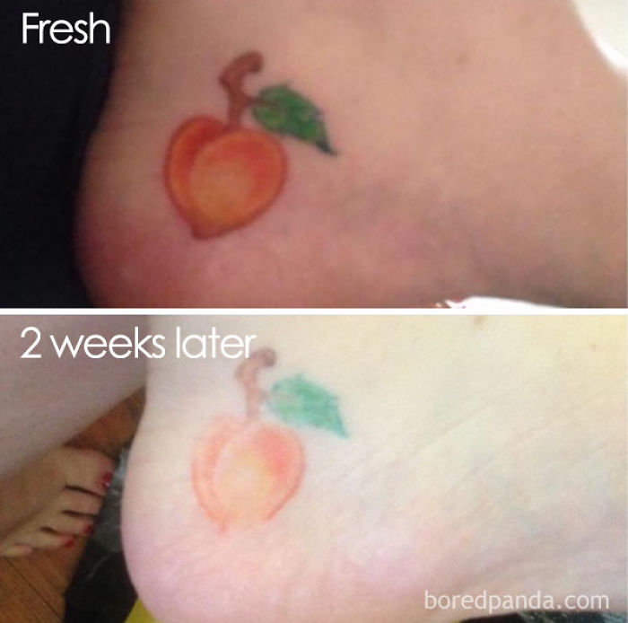 Heel Tattoo Aging