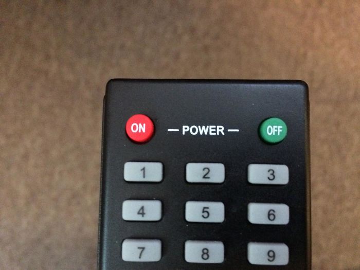 The Color Choice Of These Power Buttons
