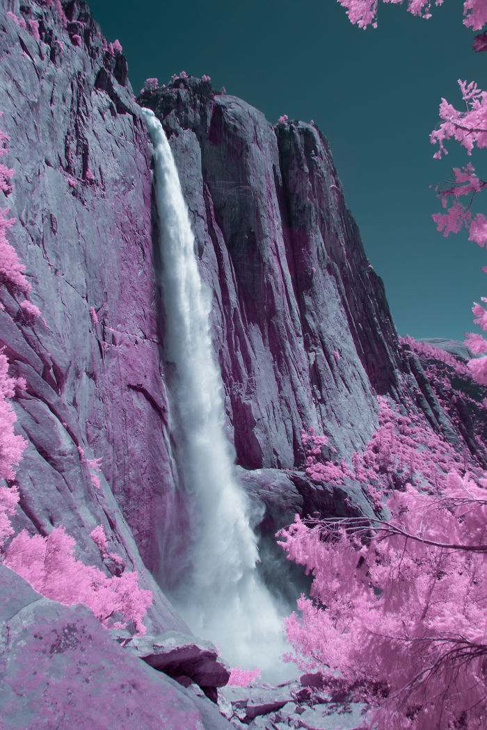 I Captured How Yosemite Would Look If You Saw It In Infrared