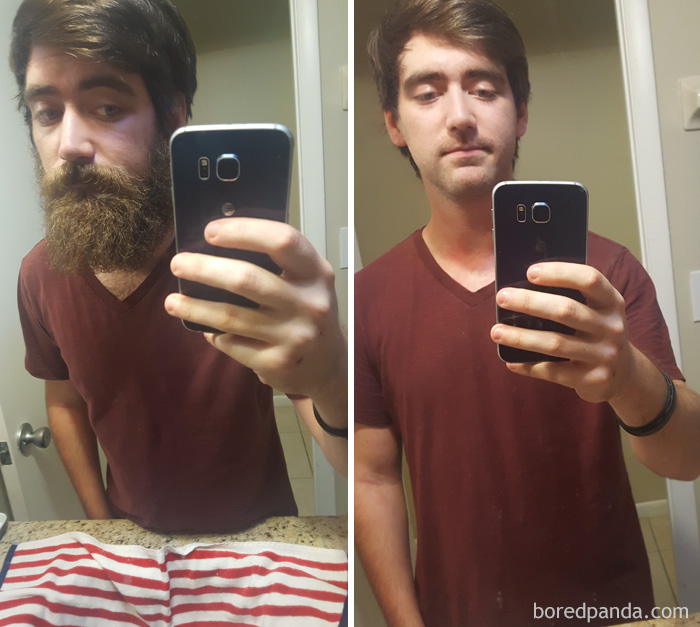 Me afeité mi barba de 9 meses para concienciar sobre el cáncer de próstata