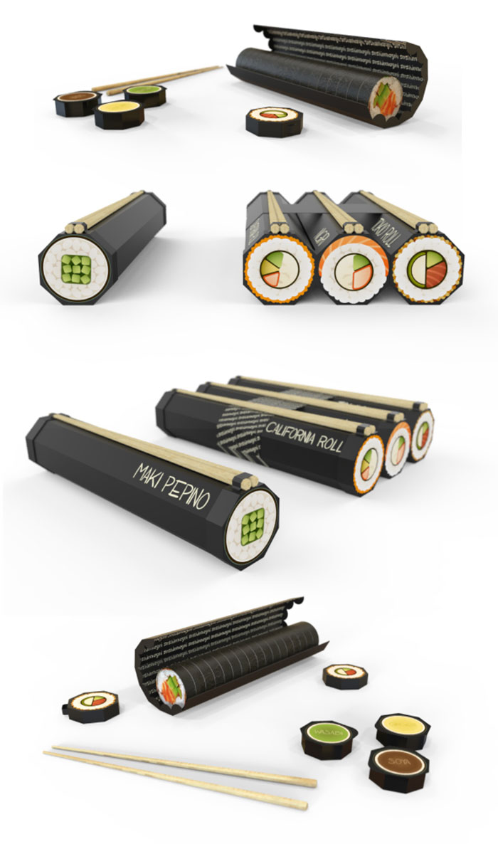 Packaging For Sushi