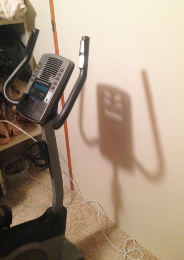 The Shadow Of This Machine Looks Like A Monster