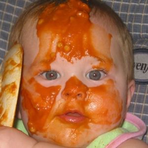 First Time She Fed Herself