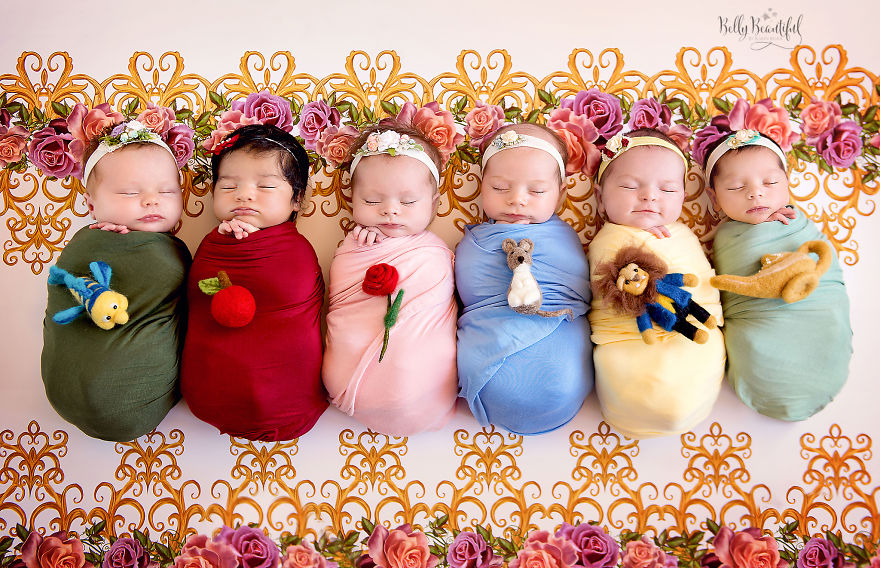 This Mini Disney Princess Photoshoot Of 6 Babies Is Taking Internet By Storm, And Its Just Too Cute