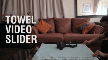Use A Towel As Video Slider