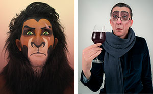 I Turn People Into Disney Villains Using Makeup