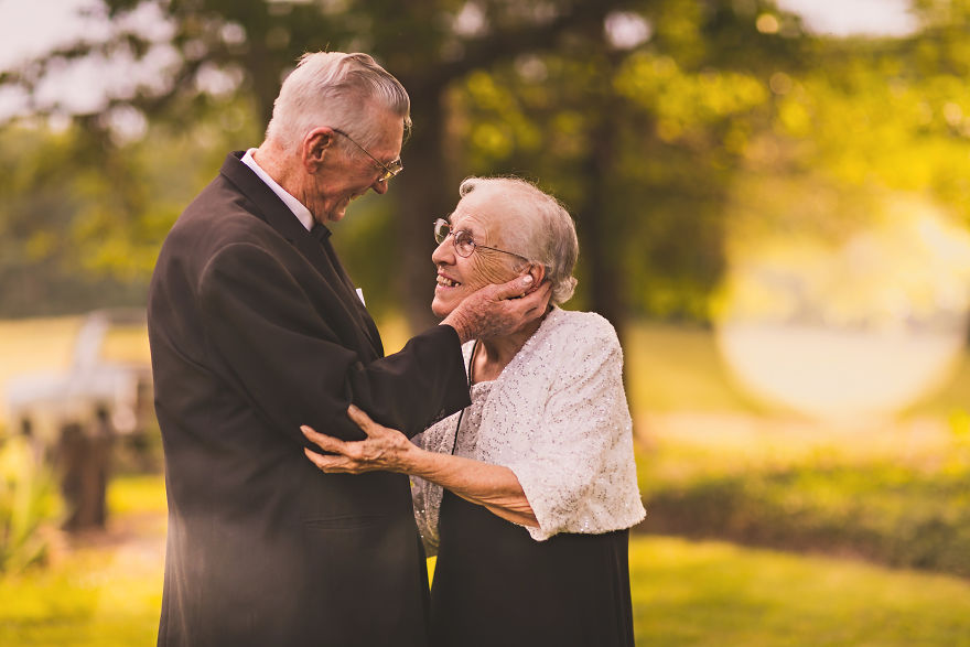  couple celebrating years marriage most beautiful 