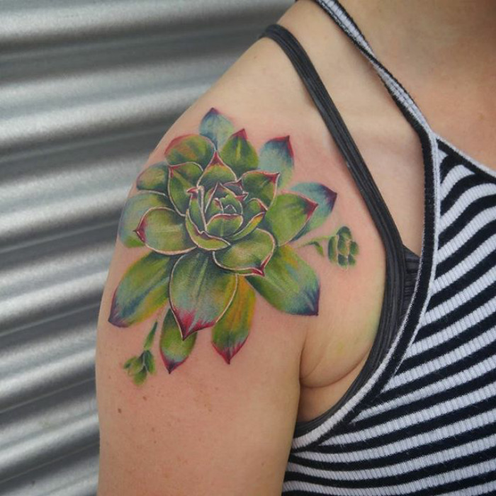 10 Awesome Succulent Tattoo Ideas For People Who Are Crazy About 