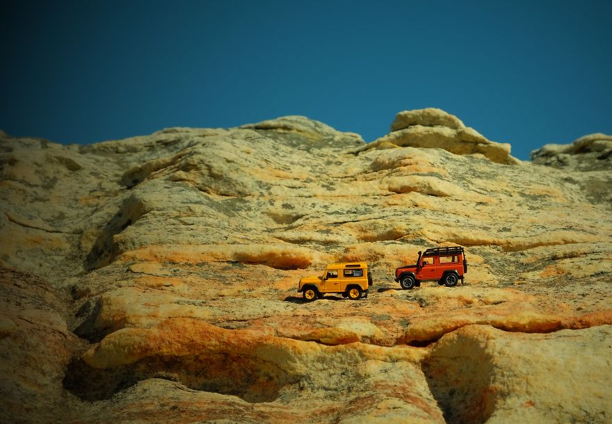 I Took Miniature Cars Outdoors To Experience Turning Everyday Environments Into Exotic Locations