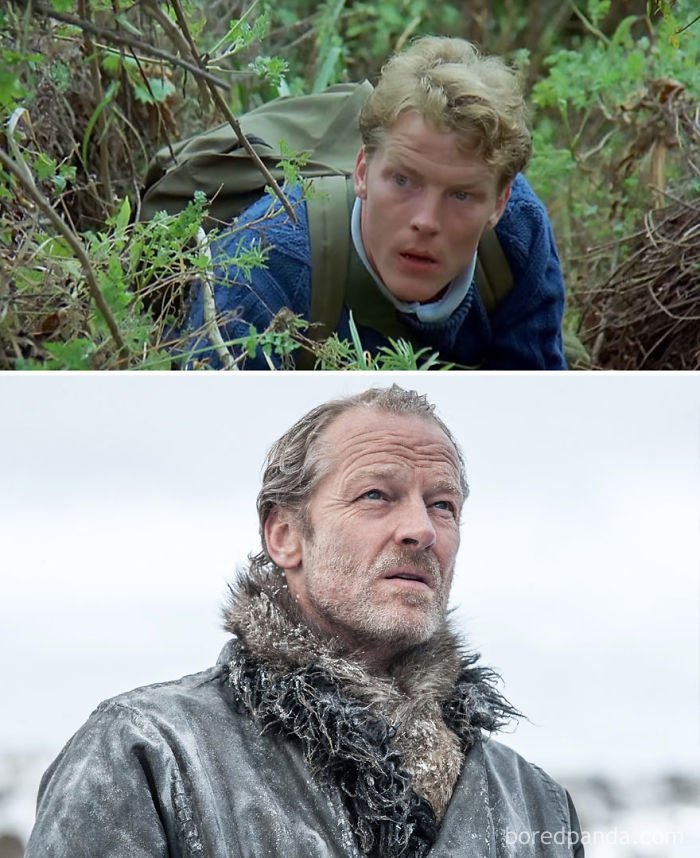 Iain Glenn como Brendan (Gorilas en la niebla, 1988) y como Ser Jorah Mormont