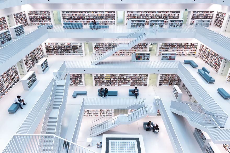 First Place Winner, Cities: Levels Of Reading, Stuttgart, Germany