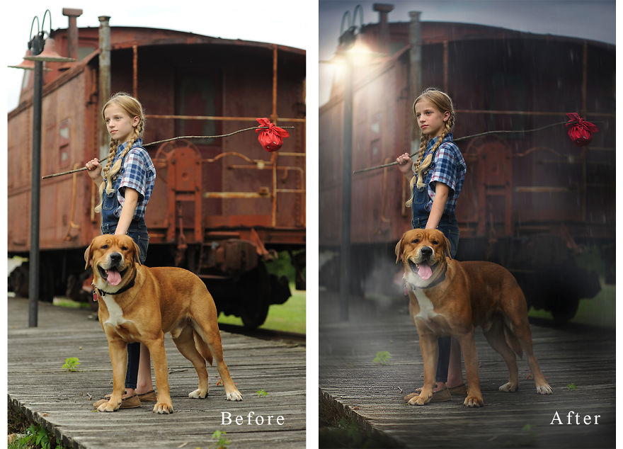 11 Images Showing What My Normal Photos Look Like Before And After Photoshop