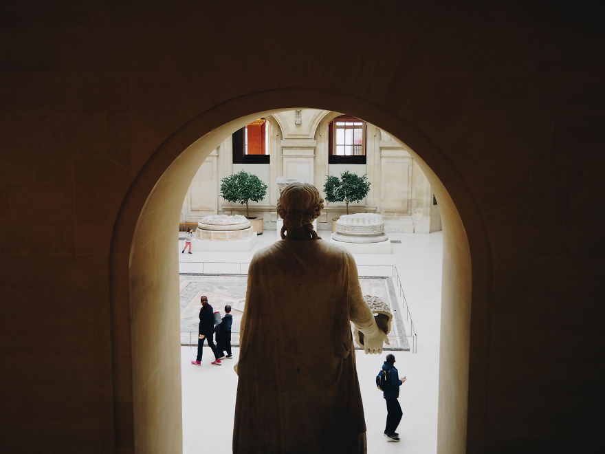 I Went To The Louvre In Paris And Took Some Pictures