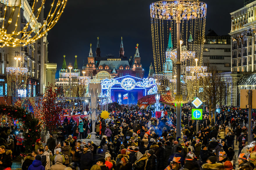 New Year In Moscow