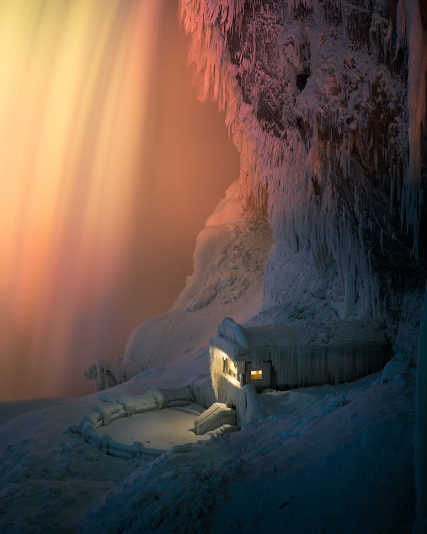  icy niagara falls looked like different planet 