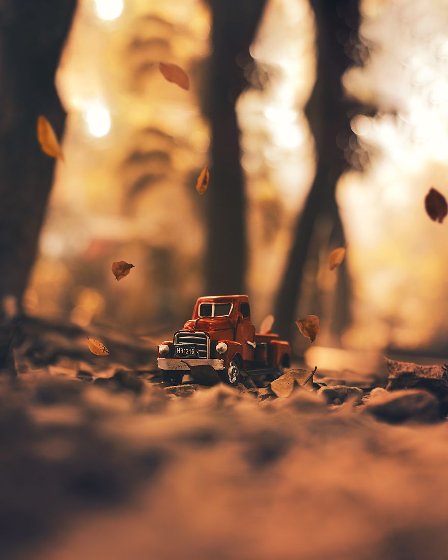 I Capture Natural Bokeh With My Toy Cars!