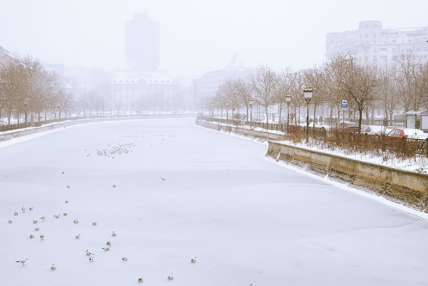Bucharest As A Winter Wonderland