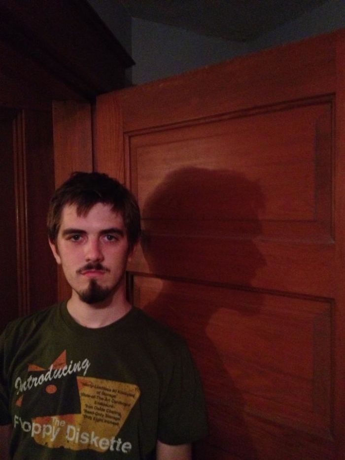 My Brother's Shadow Looks Like Abraham Lincoln