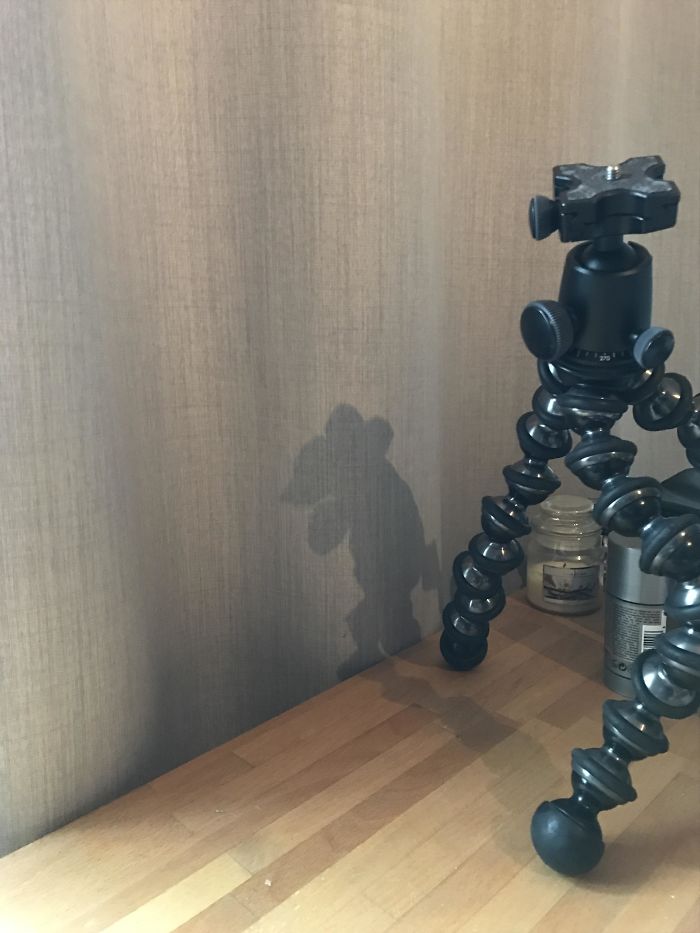 The Shadow Of My Gorillapod Created A Vicious Mouse