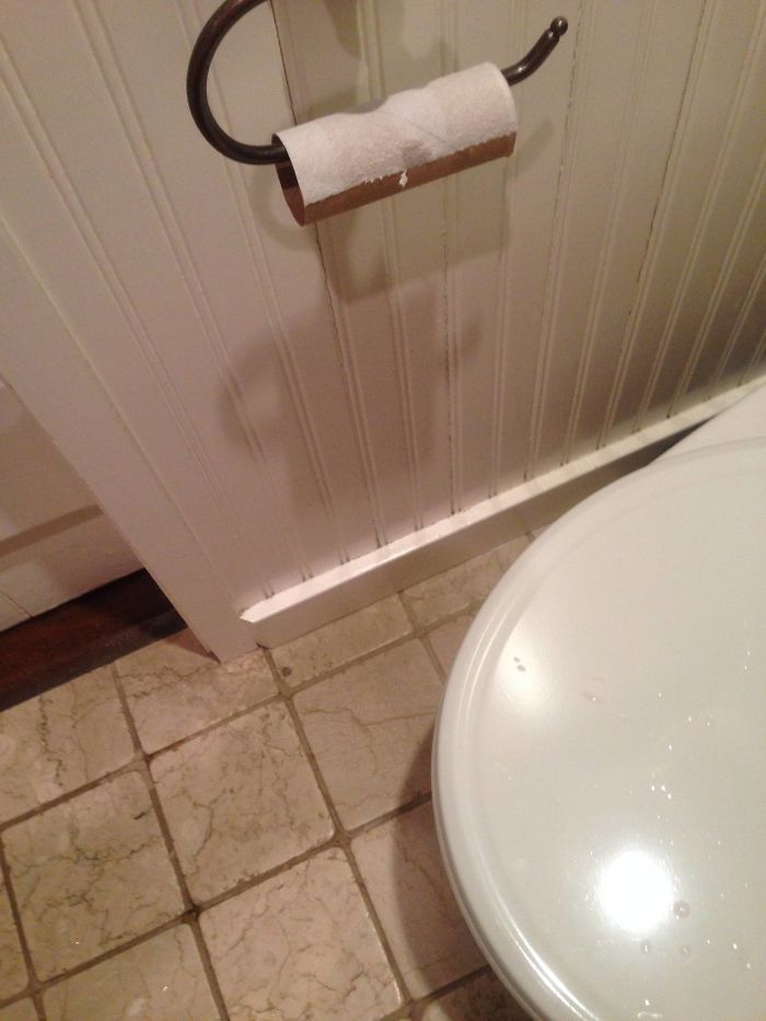The Shadow Of My Toilet Paper Roll Looks Like A Teapot