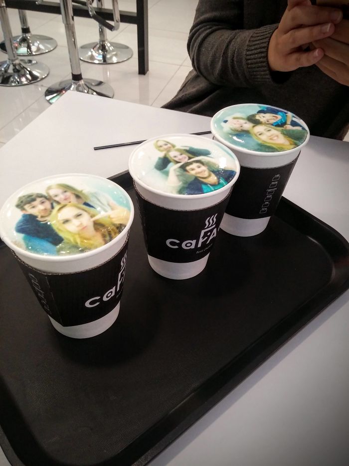 This Café Prints A Picture Of You On Your Drink's Foam