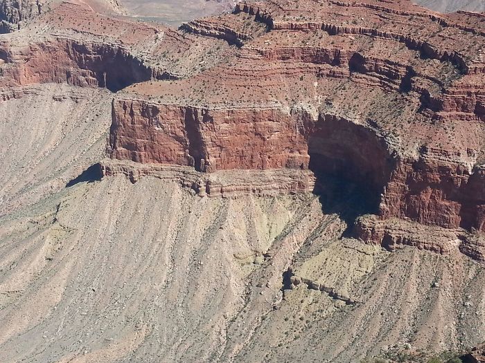 While At The Grand Canyon Yesterday, I Took A Picture Of This Shadow That Looked Like The Profile Of A Face