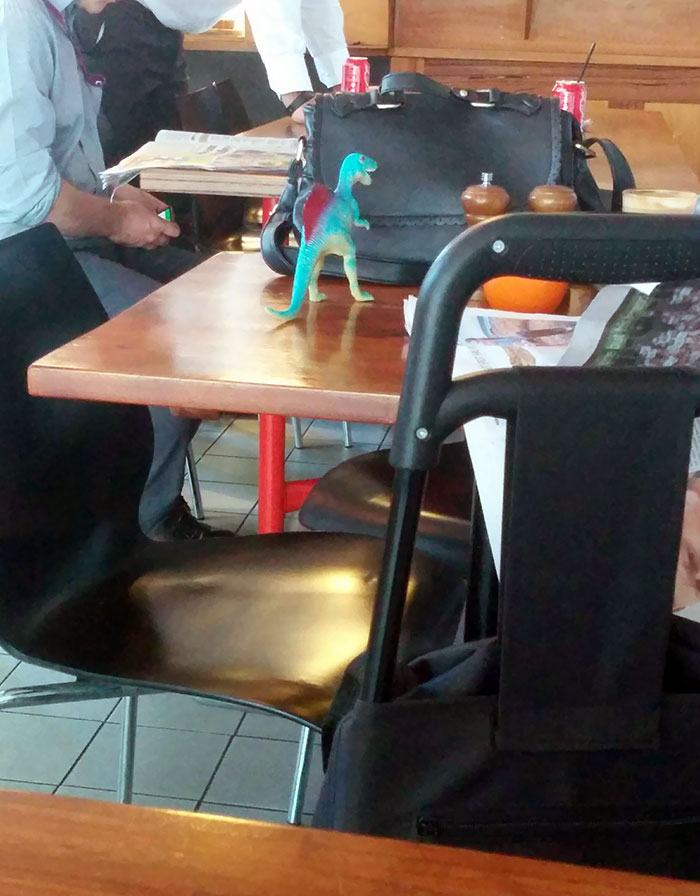 This Café Uses Dinosaurs As Table Numbers