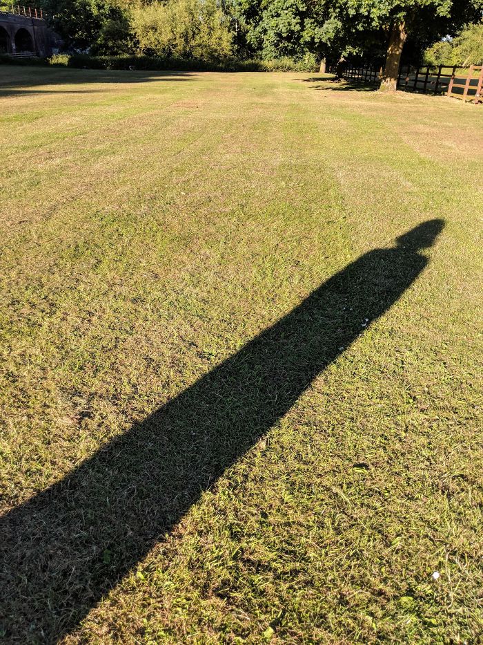 My Girlfriend's Shadow Is Reminiscent Of Darth Vader