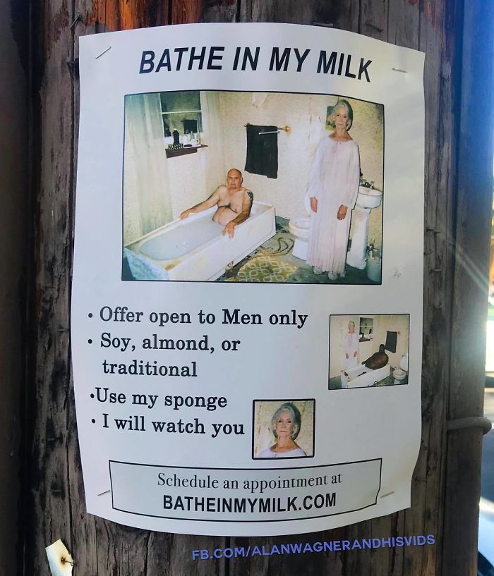 I Would Probably Do It Just For The Free Bath!