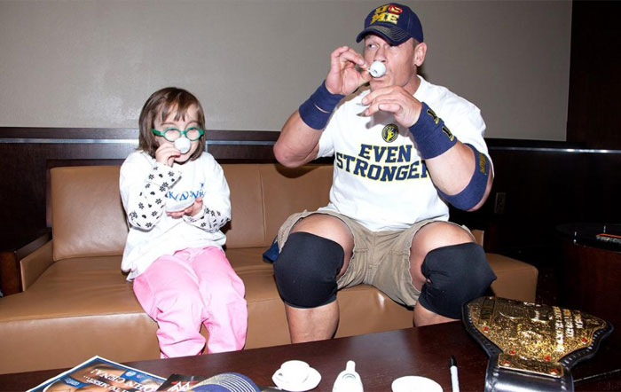 WWE Superstar John Cena Has Granted 500 Wishes Making Him Break Celebrity Record Of 
