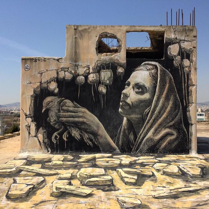 Artist Spreads Wonderful Designs Through The Streets And You Would Love It If He Lived In Your City