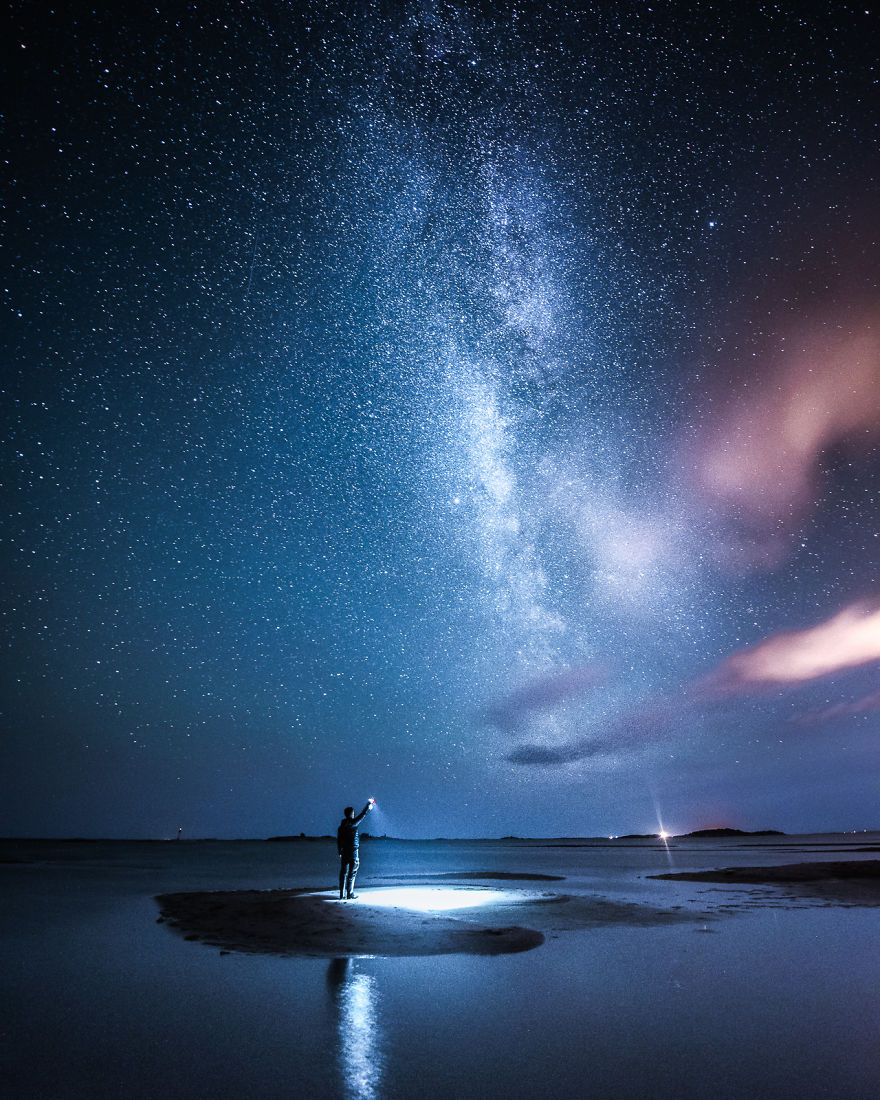  captured stunning pictures milky way finland most desolate 