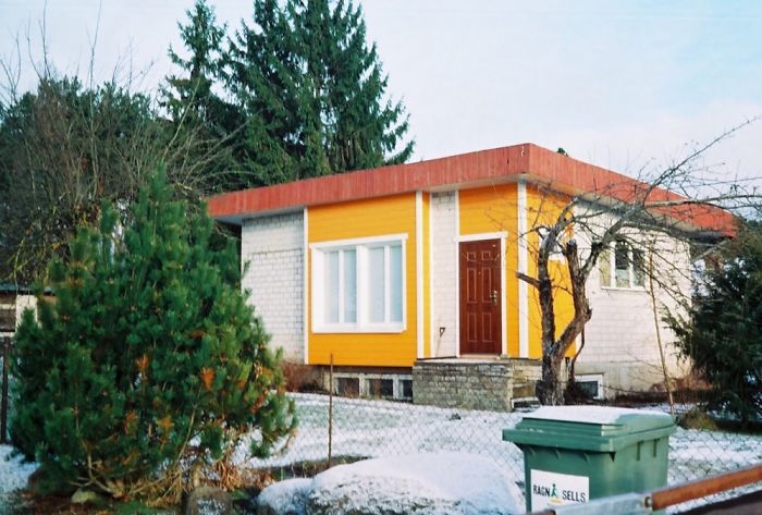  soviet summer cottages estonia during winter 