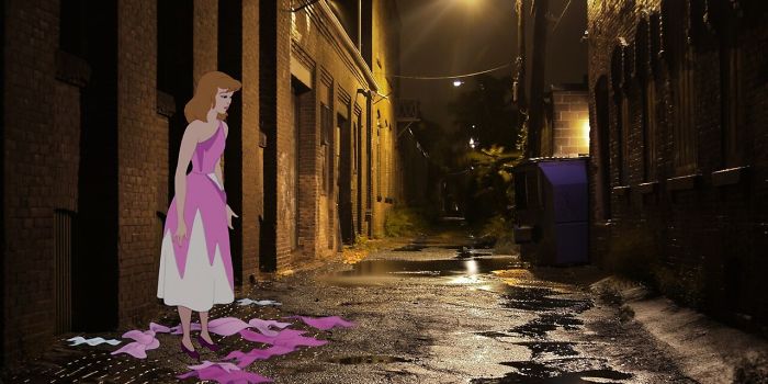 Artist Creates Unhappy Ending To Disney Characters