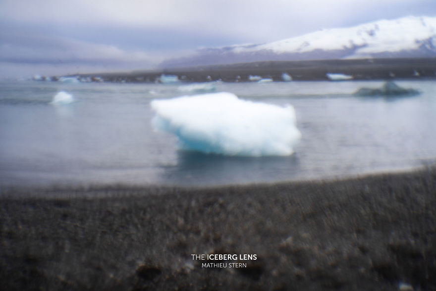  made camera lens iceberg 