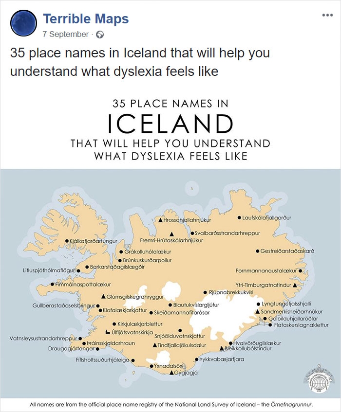 35 Place Names In Iceland That Will Help You Understand What Dyslexia Feels Like