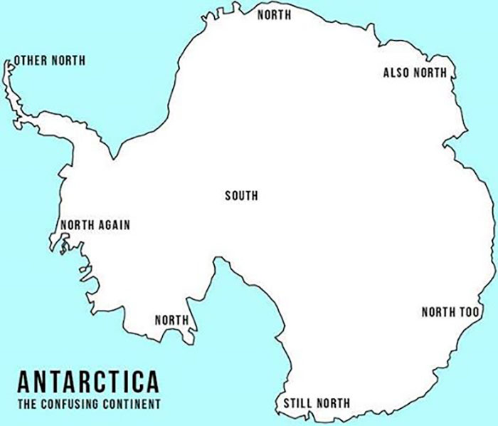 Antarctica, The Confusing Continent