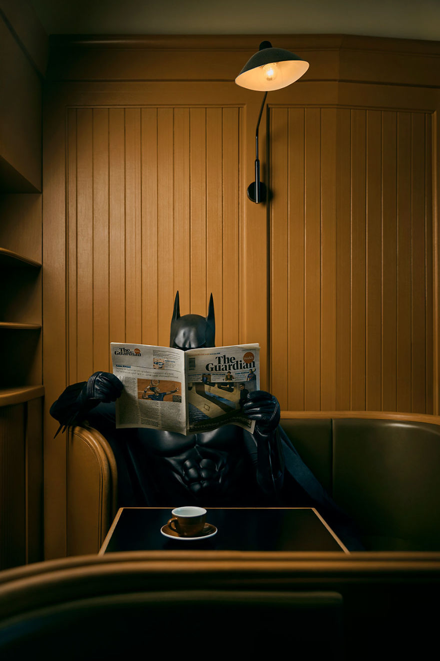  capture daily life being batman 