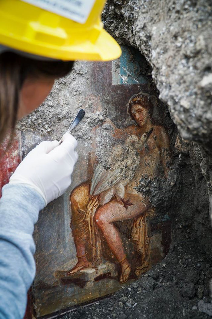 Archaeologist Excavate The Last Unexcavated Area Of Pompeii