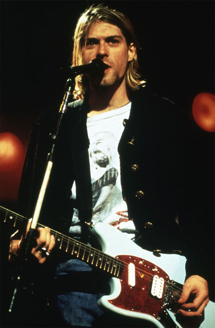 Kurt Cobain And His Hair